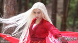 组图：《新白发魔女传》马苏白发造型