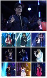 组图：中国好声音迎来终极考核 虐心战将上演