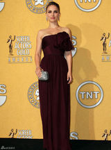 高清组图：娜塔莉-波特曼性感抹胸礼服美艳亮相