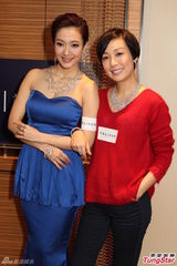 组图：王君馨试珠宝迟到 江美仪自曝投票田蕊妮