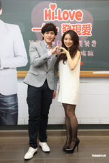 组图：倪安东阎奕格做公益 筹募弱势儿童营养餐费