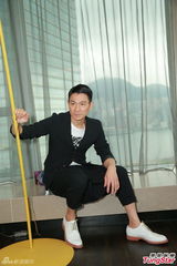 组图：刘德华林志玲做访问男帅女靓