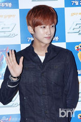 组图：韩团B1A4助阵动画片《Turbo》试映会