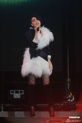 组图：王菲香港演唱会开场 刘嘉玲李亚鹏现身支持