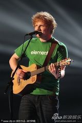 组图：全英音乐奖 艾德-希兰获英国最佳男歌手