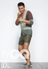 高清图：邵兵《GQ》大片 优雅不羁男人味 