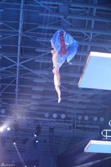 组图：《中国星跳跃》现场 牛群惊心阿Sa(蔡卓妍)恐高