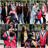 组图：韩女团T-ara参加公益活动献爱心
