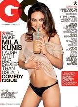 组图：米拉-古妮丝登《GQ》 透视装热裤秀性感