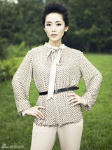 组图：车永莉写真冷艳娇美 黑纱飘逸显脱俗气质