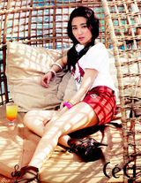 高清组图：韩星朴河善夏日写真尽显俏丽甜美