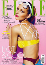 组图：超模科夏诺娃《ELLE》比基尼诱惑撞衫姚晨