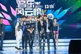 组图：EXO-M获音乐风云榜最受欢迎组合奖