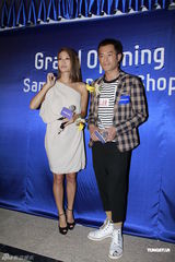 组图：谢婷婷与古天乐出席活动 曝谢贤老花打错电话