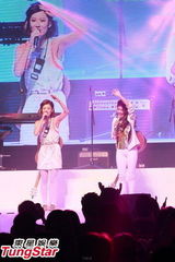 组图：Robynn&Kendy音乐会圆梦 林子祥捧场