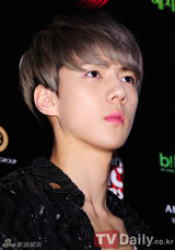 组图：韩团EXO出席2012MAMA颁奖礼记者会