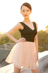 组图：刘娜萍夏日写真 灵动飘逸宛如梦幻精灵