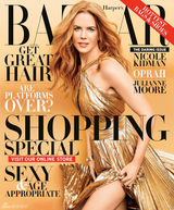组图：妮可-基德曼登《芭莎》封面展熟女风情