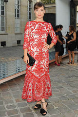 组图：2012四大春夏时装周 明星比T台更璀璨