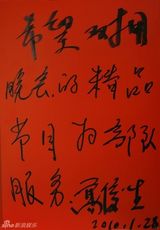 高清组图：2010军民迎新春文艺晚会群星寄语