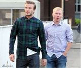 组图：小贝携曼联92班酒吧畅饮 老男孩风采依旧