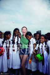 高清组图：柯蓝异国结“情缘” 斯里兰卡舞动心情