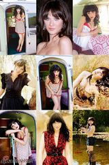 高清组图：佐伊-丹斯切尔《GQ》写真 黑发蓝眼