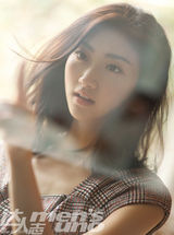 高清图：景甜清新写真眉目如画肌肤胜雪