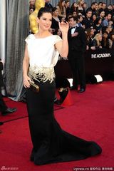 高清组图：奥斯卡红毯桑德拉-布洛克礼服尽展芳华