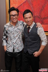 组图：甄子丹郑中基合拍电影 挑战耐力忍臭斗嘴