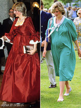组图：盘点英国历代皇家孕妇礼服装扮