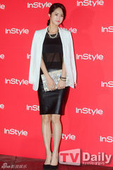 组图：李素妍崔江熙等助阵时尚杂志11周年活动