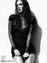 高清组图：梅根-福克斯登《ELLE》封面