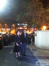 组图：舒淇王家卫现身张震婚礼引骚动