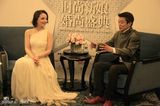 组图：孙茜与未婚夫现场激吻 宣布明年春暖就结婚