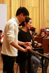 高清图：陕北民歌赴欧演唱会华沙站排练花絮