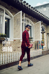 明星爱街拍：大萌叔郭晓冬演绎潮叔变形记