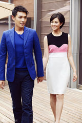 组图：戴娇倩霍政谚亲密互动大片宛若小情人