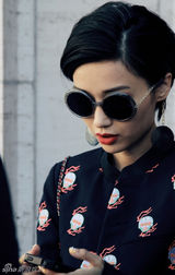 组图：田原亮相纽约时装周推送中国风