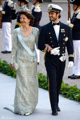 组图：欧洲最美公主下嫁银行家 全球王室盛宴