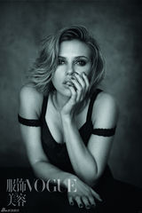 组图：斯嘉丽约翰逊封面写真 野性小妞散发性感气质