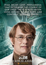 组图：《云图》人物海报曝光 周迅变身克隆人