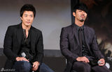 高清图：《到炮火中去》发布会 权相佑(权相宇)车承元出席