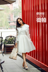 明星爱街拍：娄艺潇潇洒出镜 诠释夏日缤纷浪漫