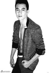 组图：张殿菲复出写真初现熟男气质