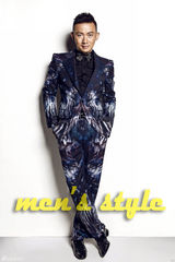 组图：聂远新加坡杂志封面  彰显别样绅士贵族气质