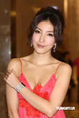 组图：梁咏琪黑超出席亚太影展 杨谨华低胸抢镜