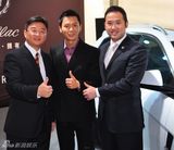 组图：李晨化身型男车模 展现男儿锋芒本色