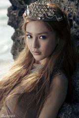 组图：angelababy曝写真大片 古典婉约魅惑难敌