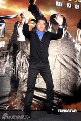 组图：郭富城拍打片保持身材 与舒淇默契如老夫老妻